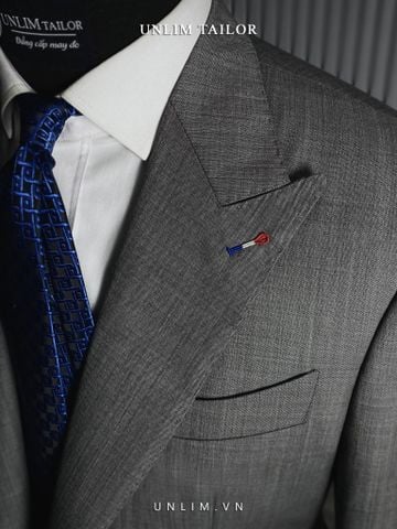 Suit Fullcanvas Thùa Cờ Pháp