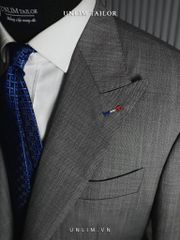 Suit Fullcanvas Thùa Cờ Pháp