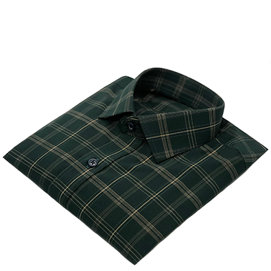 Sơ Mi Nam Xanh Rêu Cổ Classic