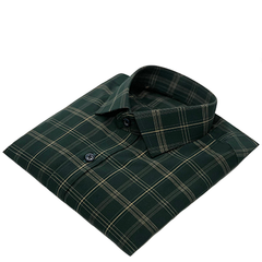Sơ Mi Nam Xanh Rêu Cổ Classic