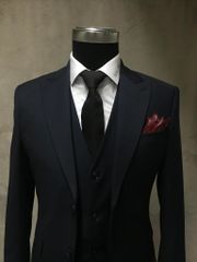 Suit 3 Mảnh Xanh Tối