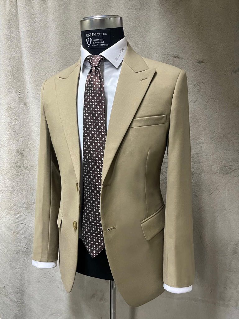 Suit Be Cổ Nhọn