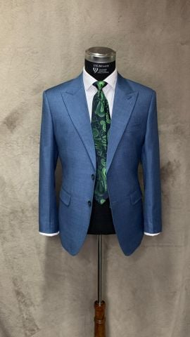 Suit Xanh Cổ Nhọn