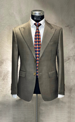 Suit Nâu Đất Cổ Nhọn