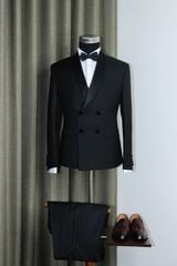 Tuxedo Đen 2 Hàng Khuy