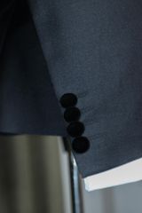 Tuxedo Đen 2 Hàng Khuy