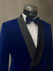 Tuxedo Xanh blue