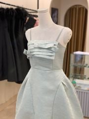 VÁY 2 DÂY NƠ NGỰC DÁNG NGẮN