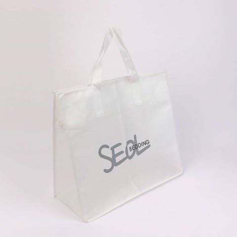  Non-Woven Fabric Bags With Zipper For Bedding Storage 