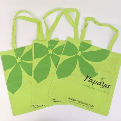  Papaya Non-Woven Bag With Straps 