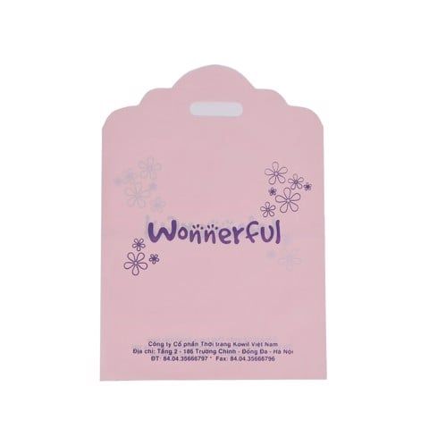  Utrasonic Sealing Die-Cut Bag Wonnerful 