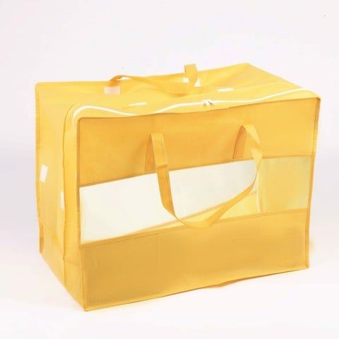  Non-Woven Fabric Bags With Zipper For Bedding Storage 