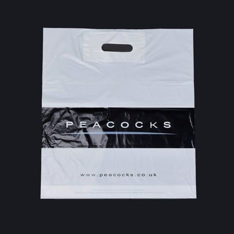 Peacocks white bag best sale
