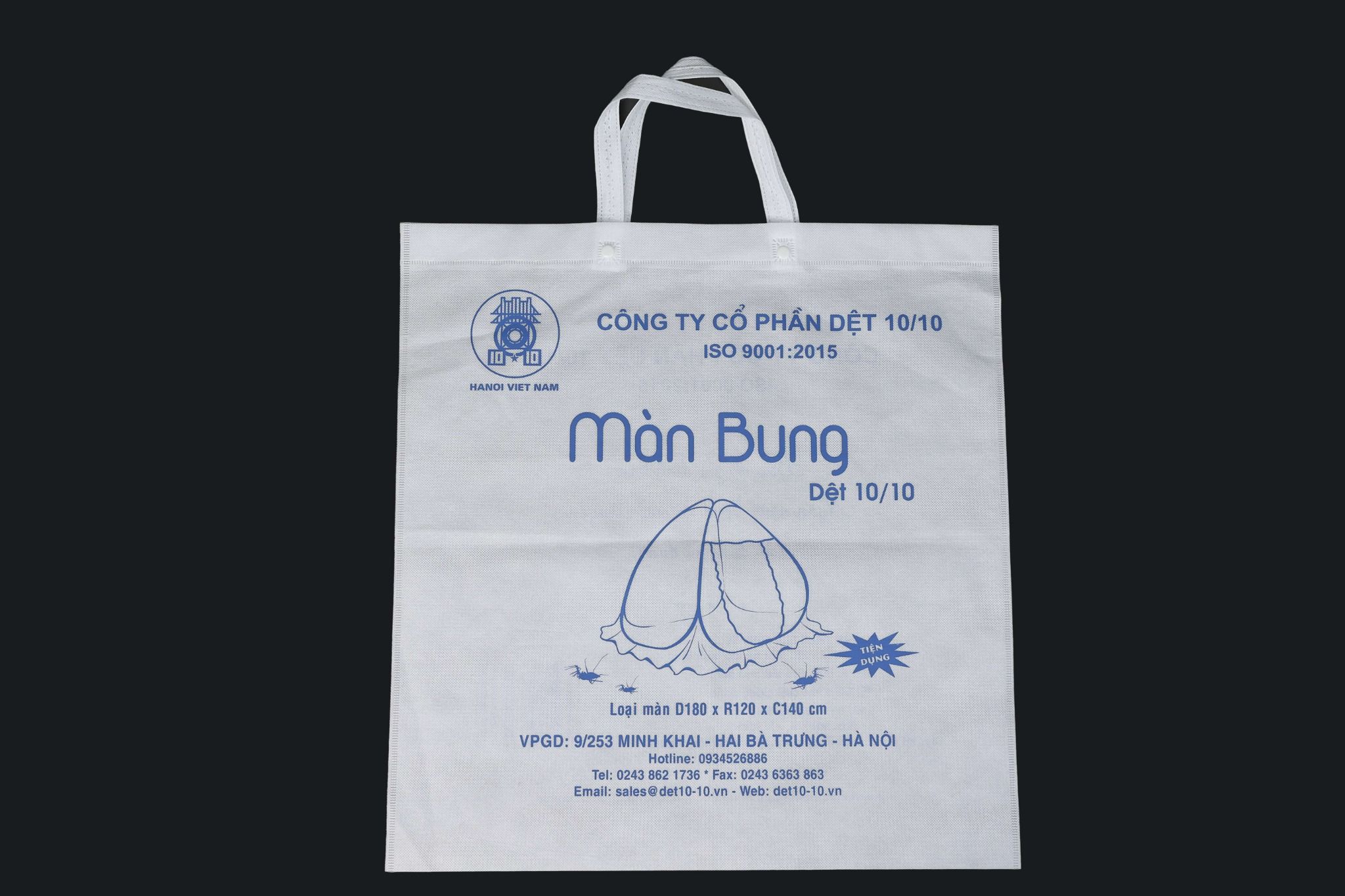  Túi vải không dệt may có quai xách Tashi Delek 