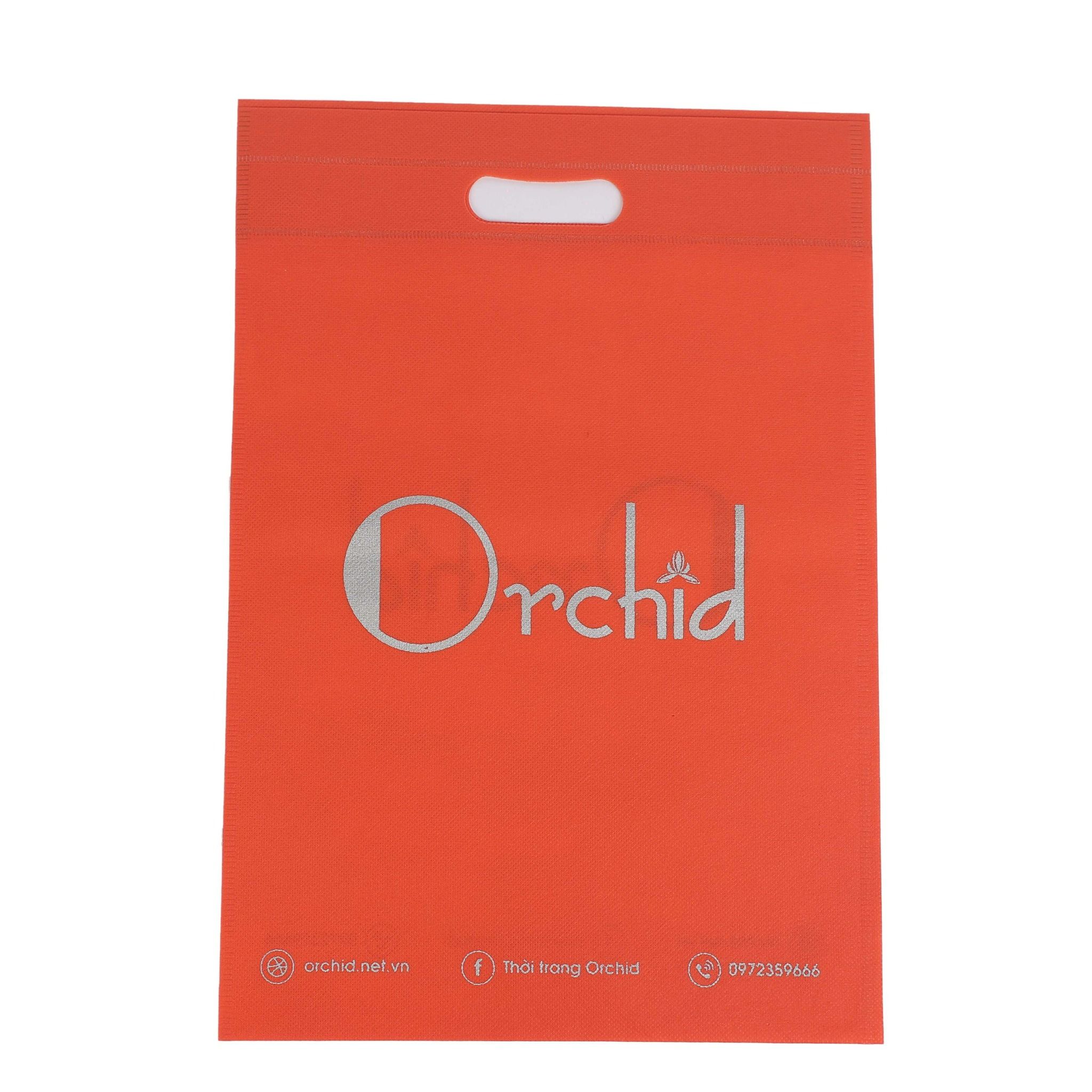  Túi vải không dệt dán nhiệt đột quai Orchid 