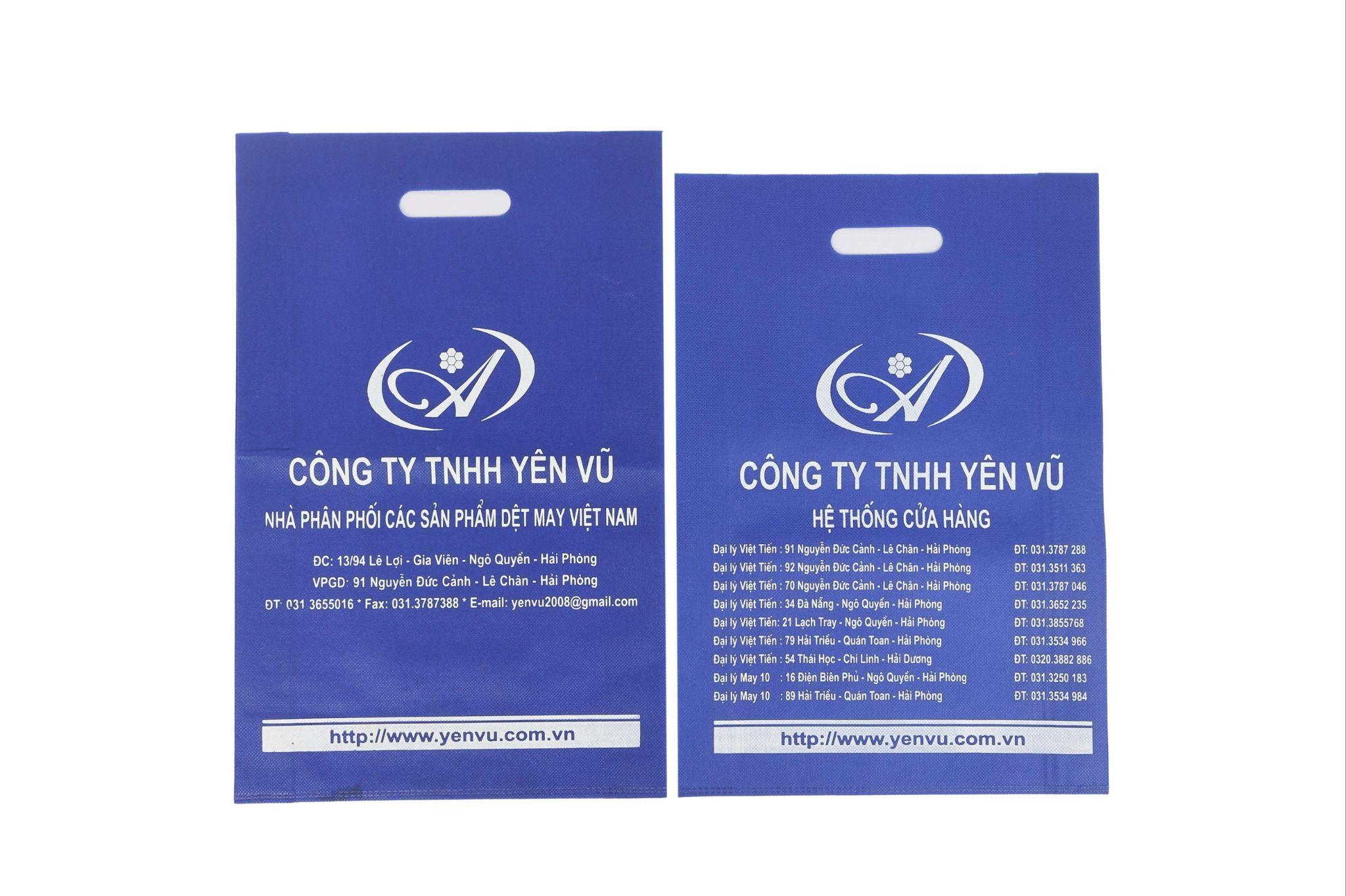  Túi vải không dệt dán nhiệt đột quai Yên Vũ 