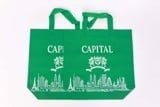  Green Capital Non-Woven Bag With Boat-Shaped Bottom 