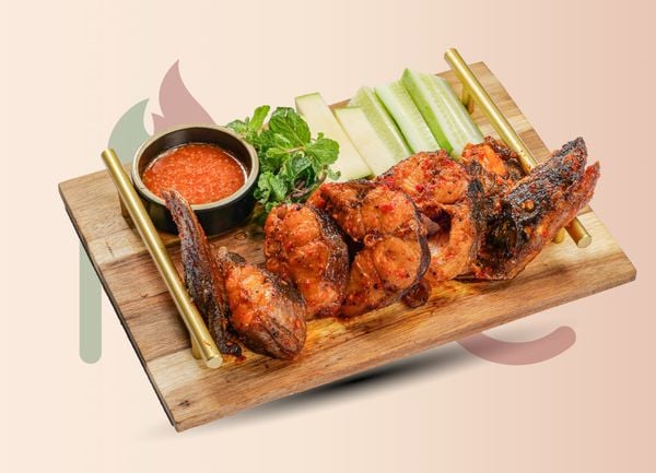  Cá Lăng Nướng Muối Ớt 