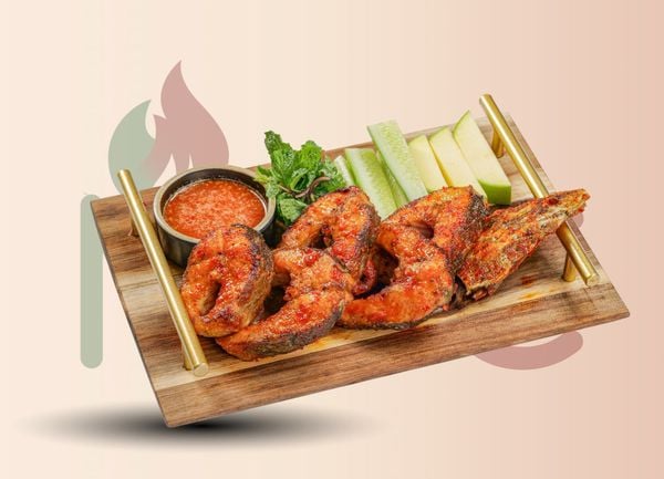  Cá Tầm Nướng Muối Ớt 