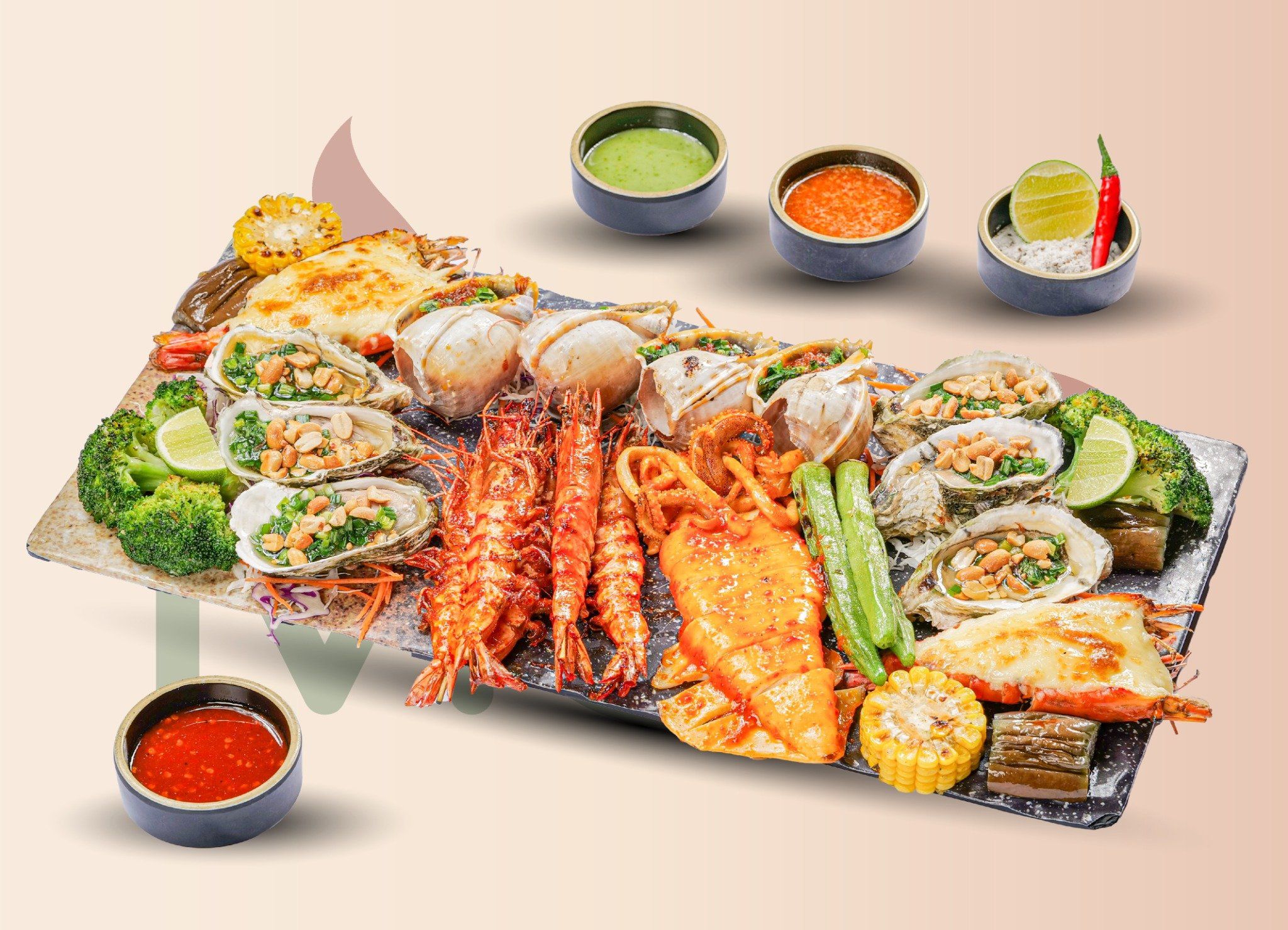  Khay Hải Sản 