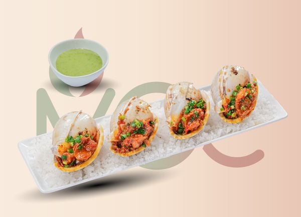  Ốc Tỏi Nướng Muối Ớt 