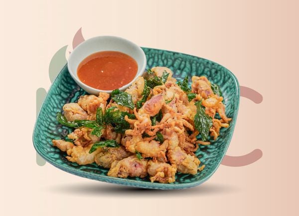  Mực Sữa Chiên Giòn Sốt Me Thái 