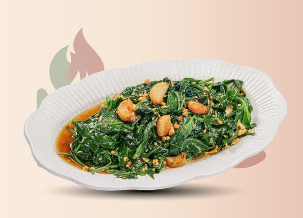  Rau Rừng Xào Tỏi 