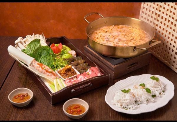  LẨU RIÊU TÔM GIÃ TAY 