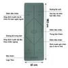  Thảm Yoga Định Tuyến 2 lớp cao cấp YASU 6-8mm sản xuất theo tiêu chuẩn châu âu 