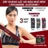  Dây kháng lực vải bản nhỏ miniband YASU 3609 chất liệu co dãn Polyamide, Alestane 