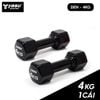  Tạ Tay gang đặc bọc cao su Yasu tập gym, Yoga Pilates (1 cái) 