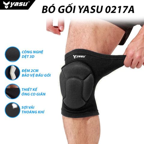 Băng bảo vệ đầu gối thủ môn có đệm cao cấp YASU YS0217A (1 đôi)