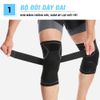  Băng đầu gối Yasu có dây quấn trợ lực dày dặn co giãn 4 chiều YSC06 