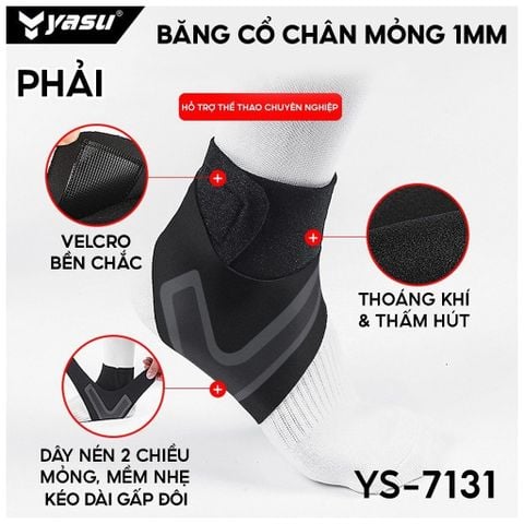 Băng bảo vệ cổ chân Yasu 7131 (1 Chiếc)
