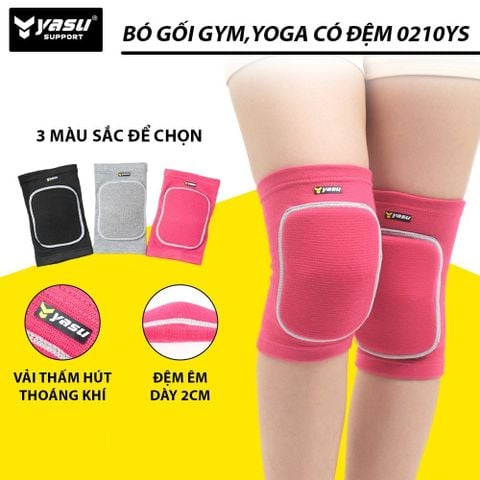 Bó gối yoga, gym, bóng đá đệm cao cấp cho nữ Yasu YS0210