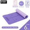  Thảm Yoga Định Tuyến 2 lớp cao cấp YASU 6-8mm sản xuất theo tiêu chuẩn châu âu 