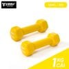  Tạ Tay gang đặc bọc cao su Yasu tập gym, Yoga Pilates (1 cái) 