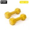  Tạ Tay gang đặc bọc cao su Yasu tập gym, Yoga Pilates (1 cái) 