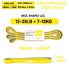  Dây kháng lực tập toàn thân Powerband chất liệu cao su 100% Yasu 