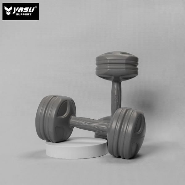  Tạ Tay nhựa Yasu thể Dục Tại Nhà Tập Gym Yoga Pilates 1Kg 1.5Kg 2Kg 3Kg 5Kg 
