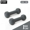  Tạ Tay gang đặc bọc cao su Yasu tập gym, Yoga Pilates (1 cái) 