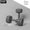  Tạ Tay nhựa Yasu thể Dục Tại Nhà Tập Gym Yoga Pilates 1Kg 1.5Kg 2Kg 3Kg 5Kg 