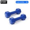  Tạ Tay gang đặc bọc cao su Yasu tập gym, Yoga Pilates (1 cái) 