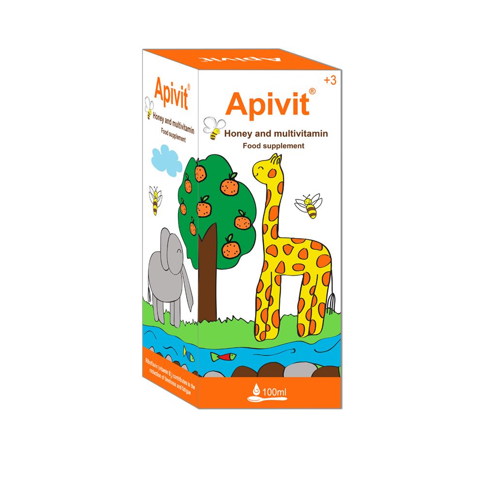 Apivit - Sirô mật ong và vitamin dành cho trẻ em và người lớn