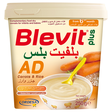 Blevit plus AD Cà rốt và Gạo