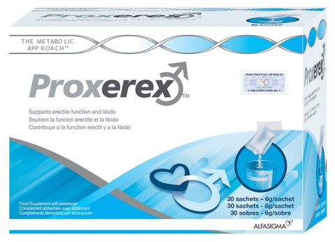 Proxerex hỗ trợ chức năng sinh lý nam giới