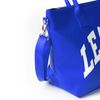SPOILED | League Maxi Leather Tote Bag / BLUE