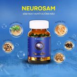  Viên Sâm Hoạt Huyết Dưỡng Não - NEUROSAM - Hỗ Trợ Hoạt Huyết Dưỡng Não - SSAVIGROUP - Lọ 60 viên 