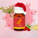  Viên Sâm Hỗ Trợ Đẹp Da Tăng Cường Nội Tiết Tố - BEAUTYSAM - Lọ 60 viên - Ssavigroup 