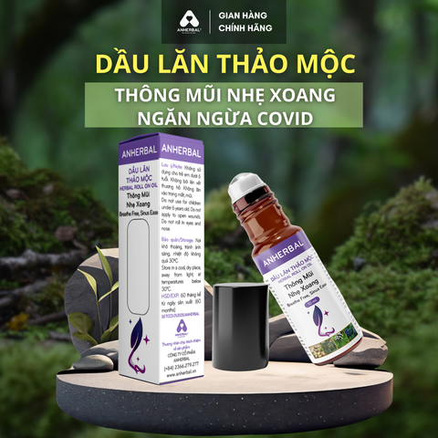 Dầu lăn Thông Mũi Nhẹ Xoang Ngăn Ngừa Covid